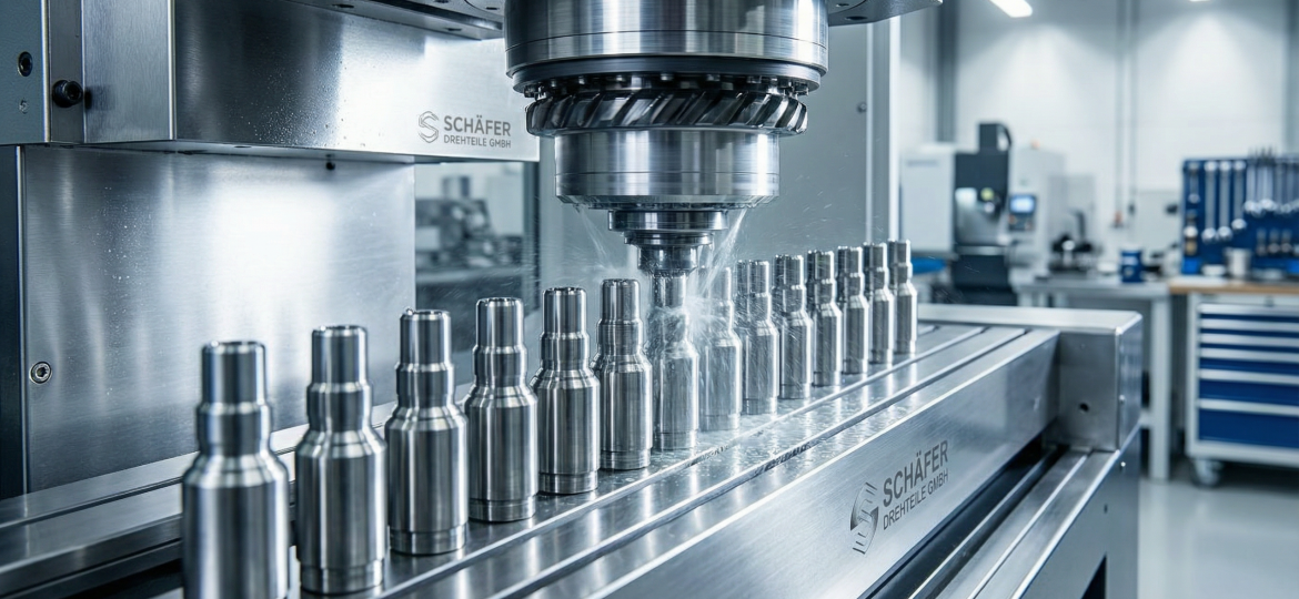 Der Schlüssel zu verlässlichen CNC-Drehteilen: Planung, Maschinen und Qualität bei Schäfer Drehteile