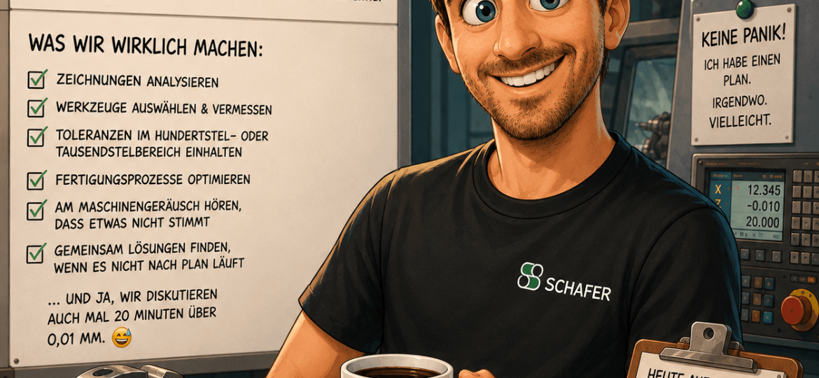 „Ihr macht doch einfach nur Metallteile, oder?" – Was CNC-Drehen wirklich bedeutet