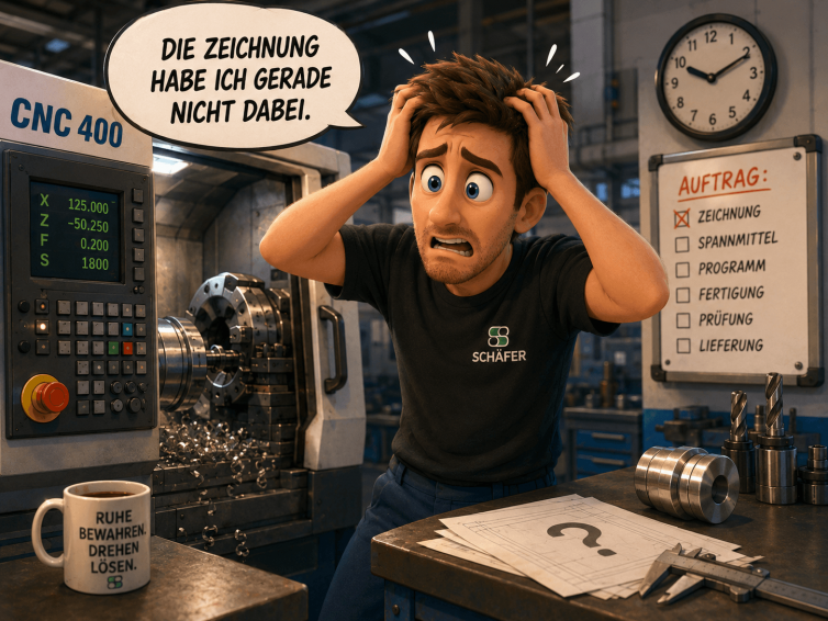 Sätze, die in einer Dreherei sofort Stress auslösen – ein humorvoller Blick in den CNC-Alltag